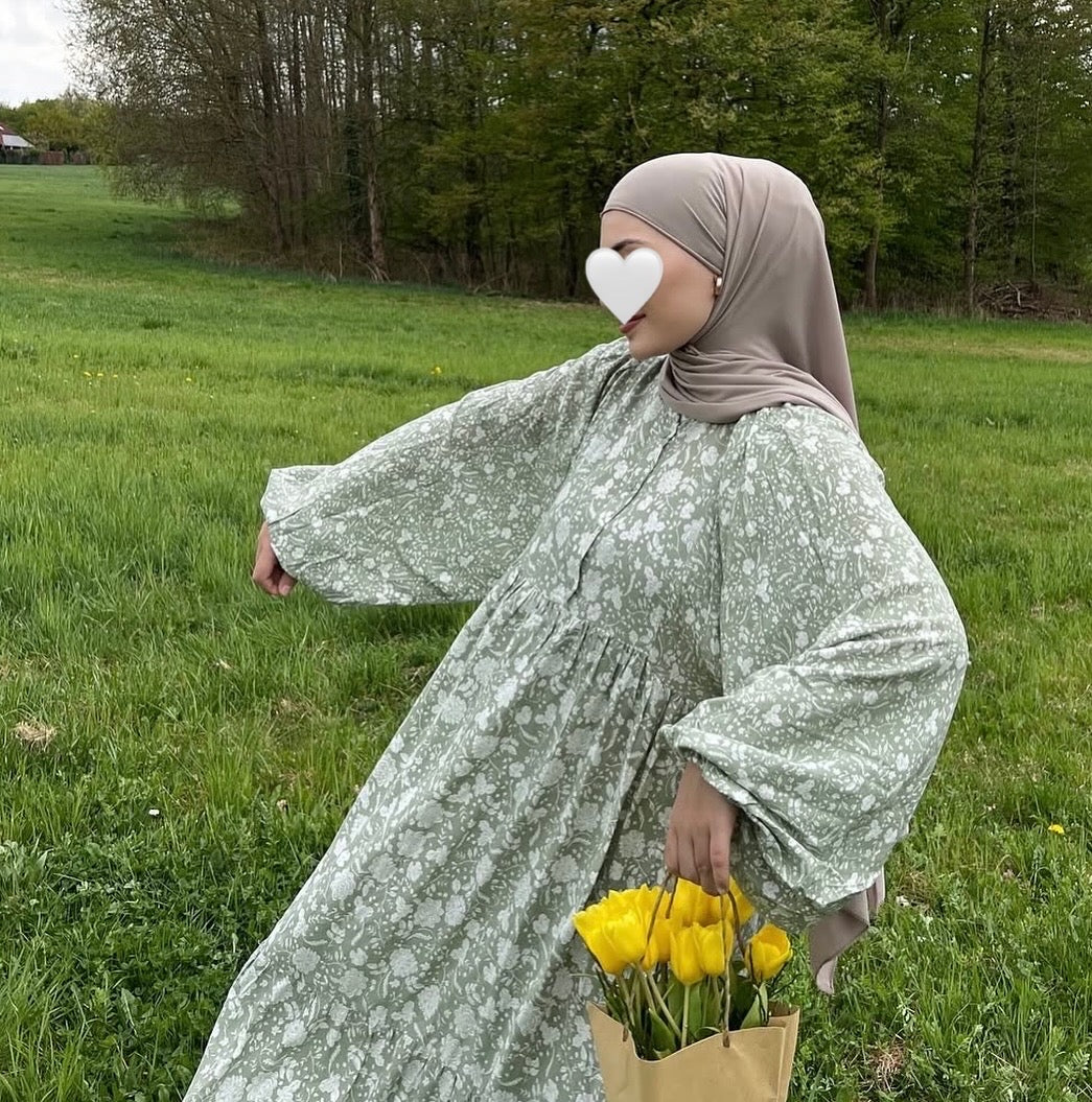 MANUKA - Ballonärmel Kleid