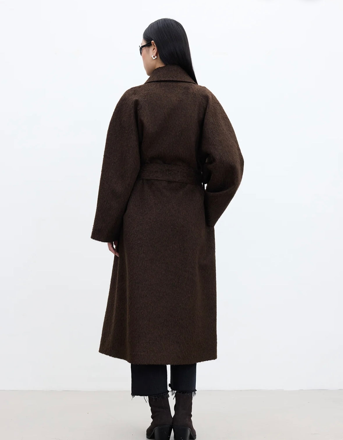 MANUKA - Premium Mantel Dunkelbraun