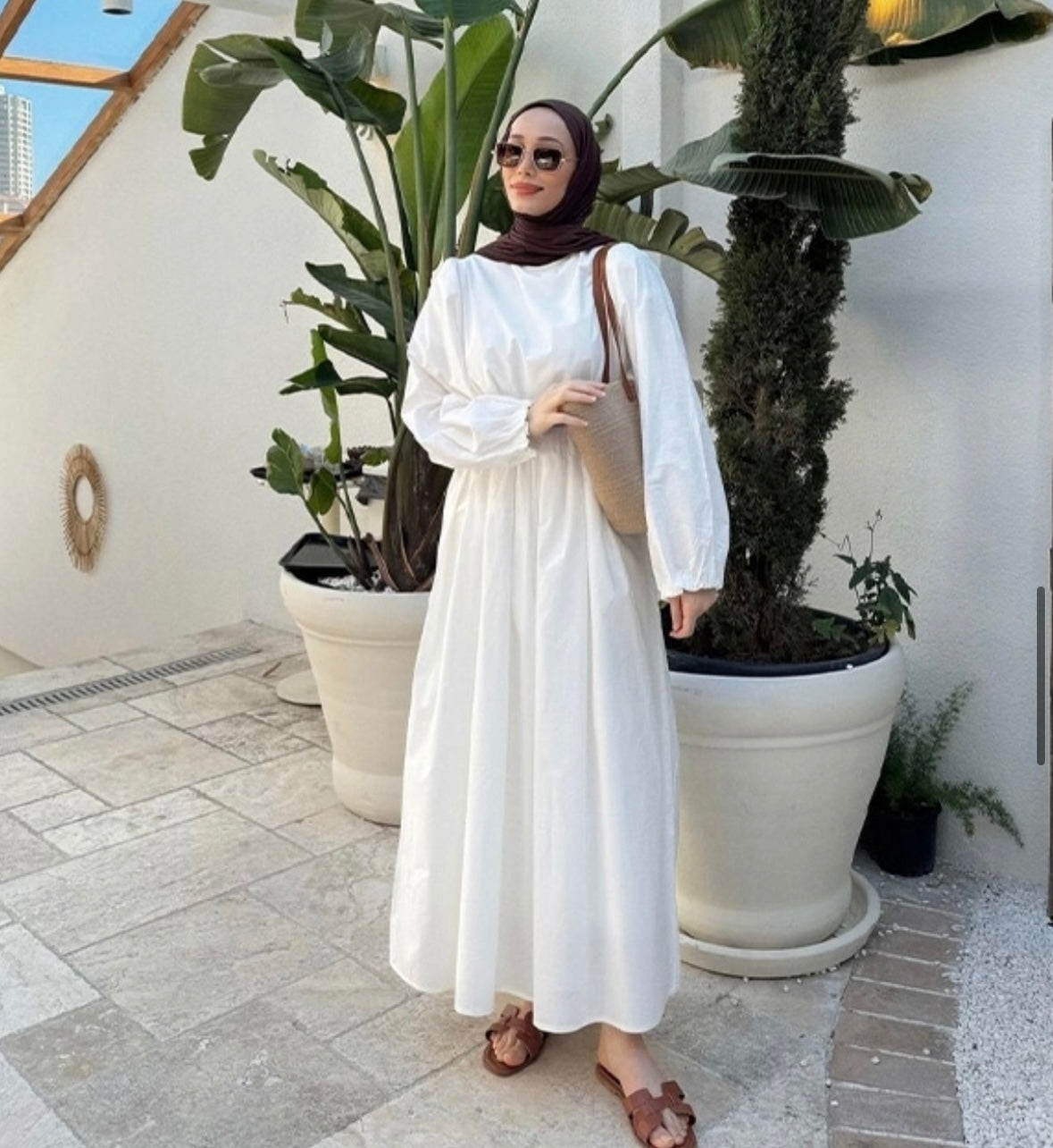 MANUKA - Popline Kleid