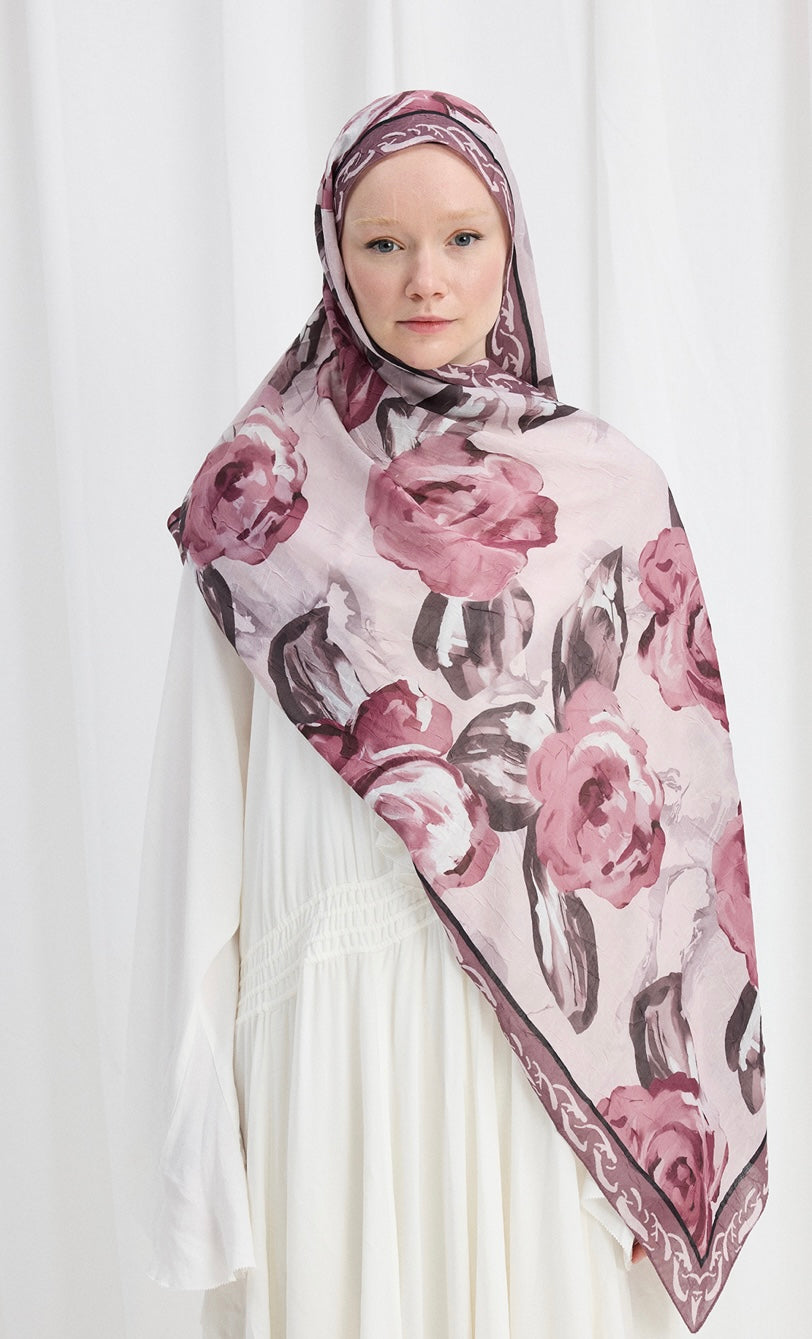 Camellia Scarfs - Rossa