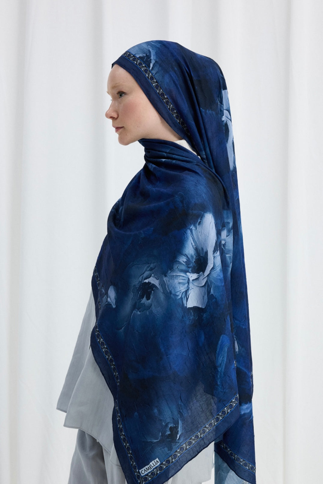 Camellia Scarfs - Parsley