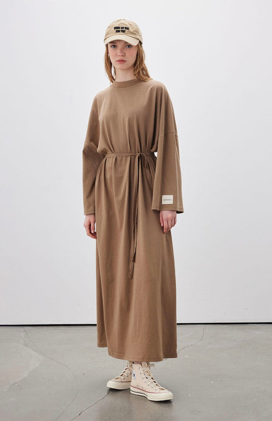 MANUKA - Oversize Kleid Braun