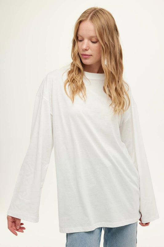 MANUKA - Oversize Shirt Weiß