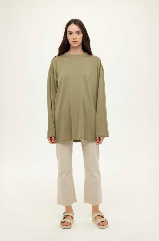 MANUKA - Oversize Shirt Khaki