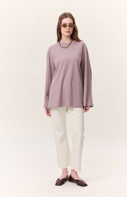 MANUKA - Oversize Shirt Lila