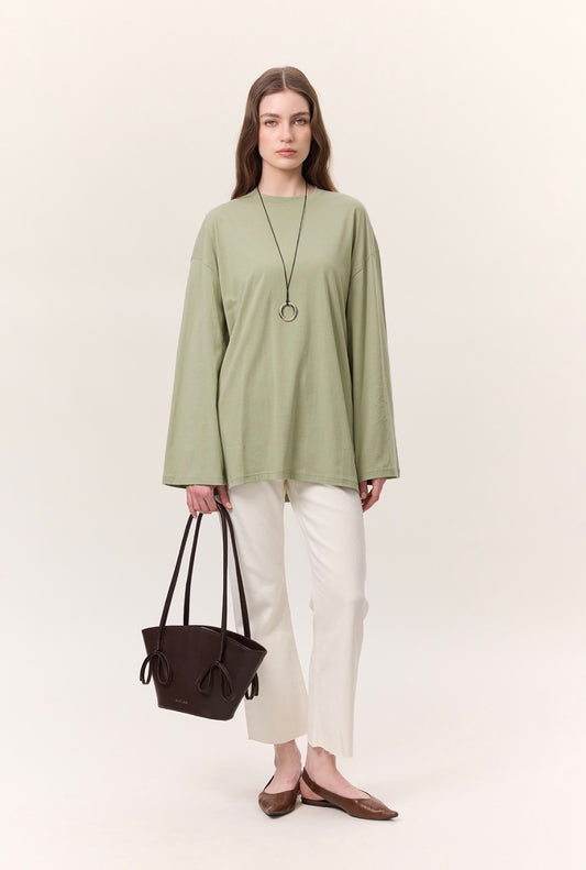 MANUKA - Oversize Shirt Grün