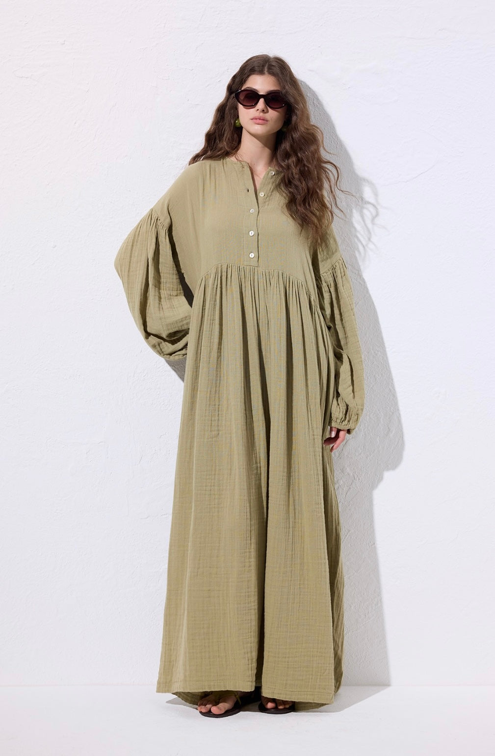 MANUKA - Musselin Kleid
