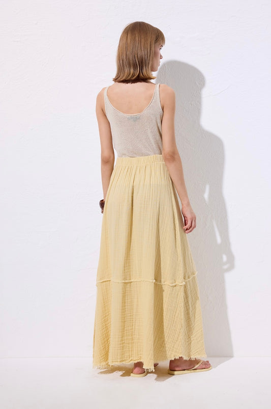 MANUKA - Musselin Rock Gelb