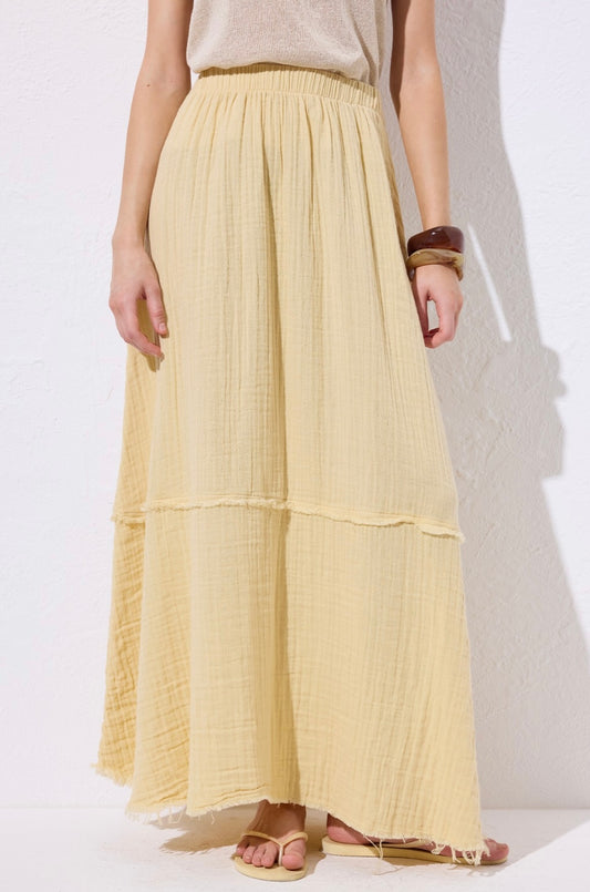 MANUKA - Musselin Rock Gelb