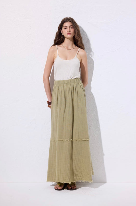 MANUKA - Musselin Rock Grün