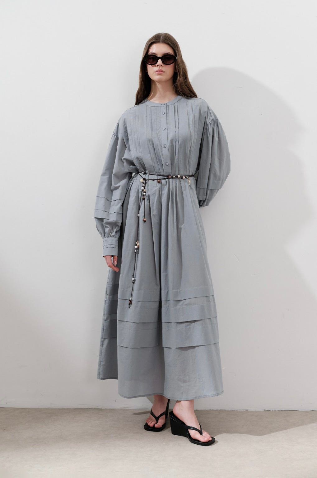 MANUKA - Kleid mit Faltendetail