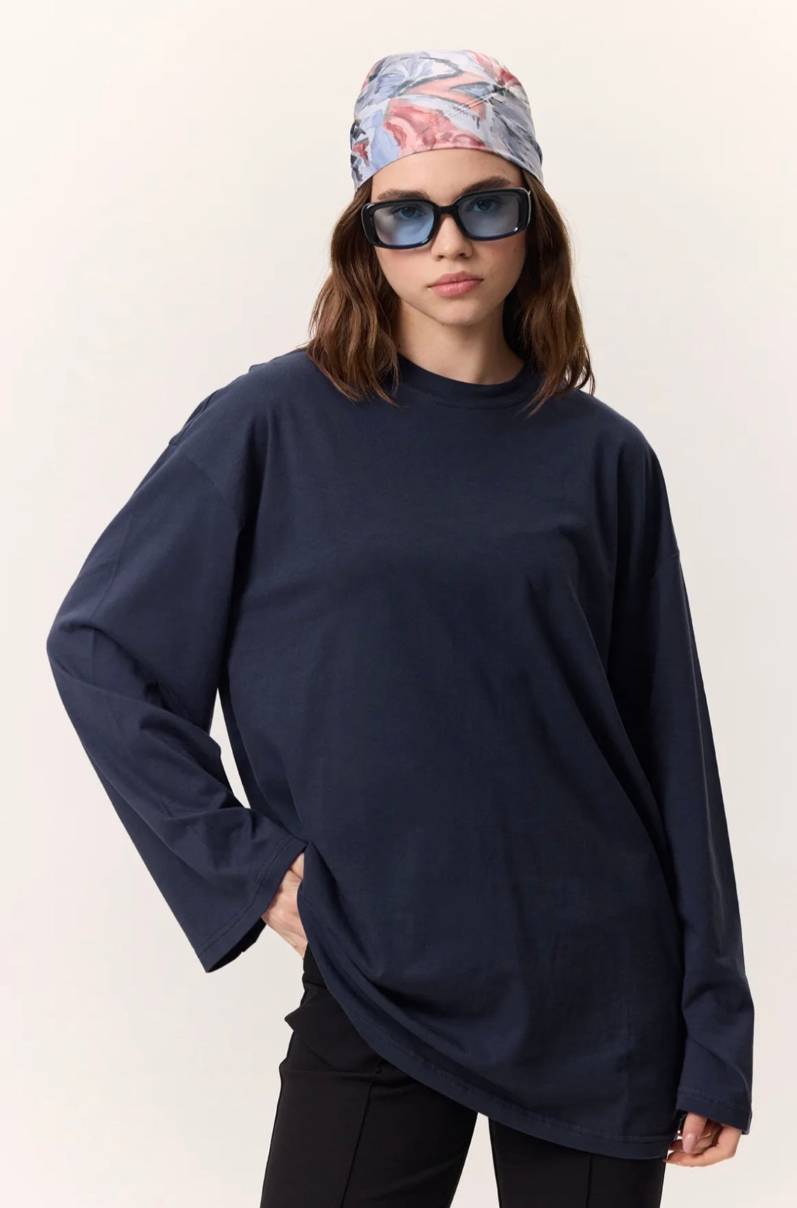 MANUKA - Oversize Shirt Navy