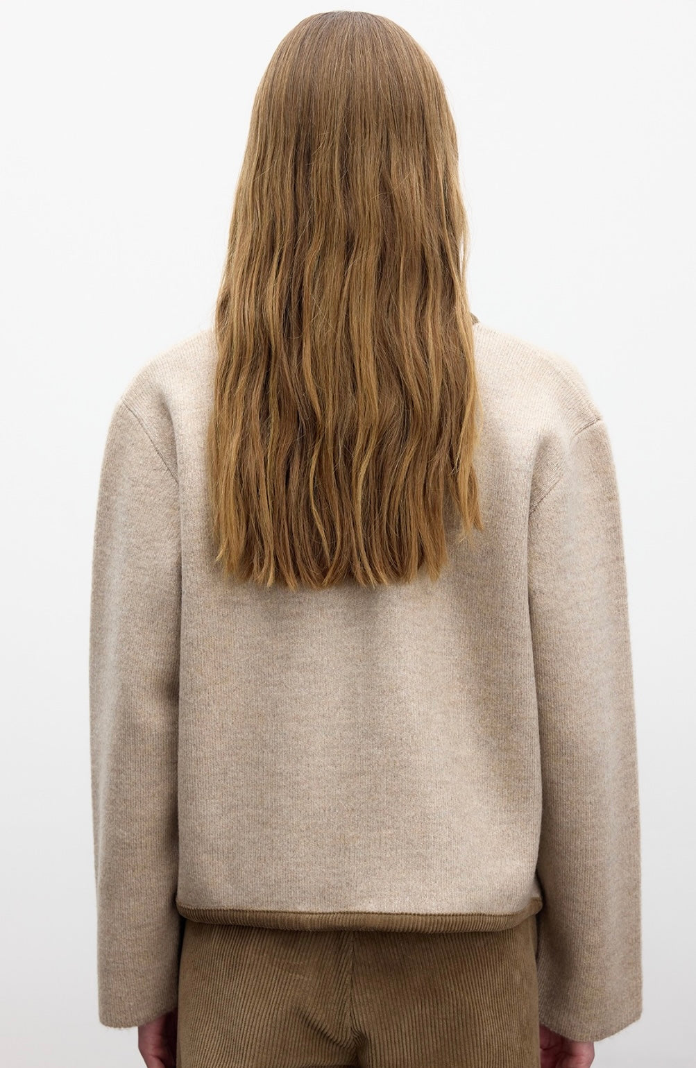 MANUKA - Strickjacke mit Reißverschluss