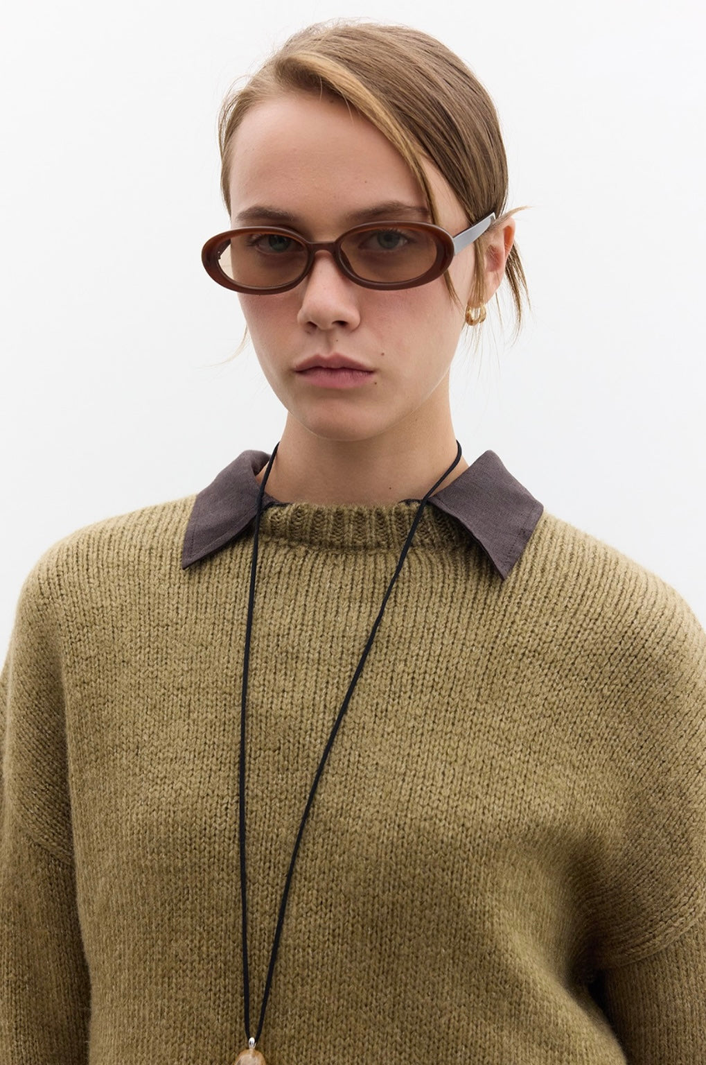 MANUKA - Oversize Pullover Grün