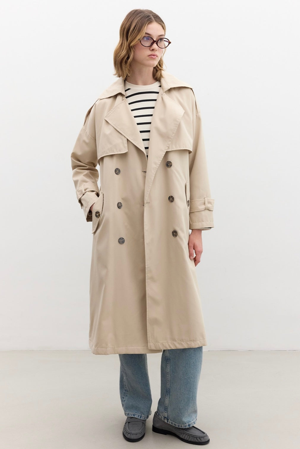MANUKA - Trenchcoat Beige