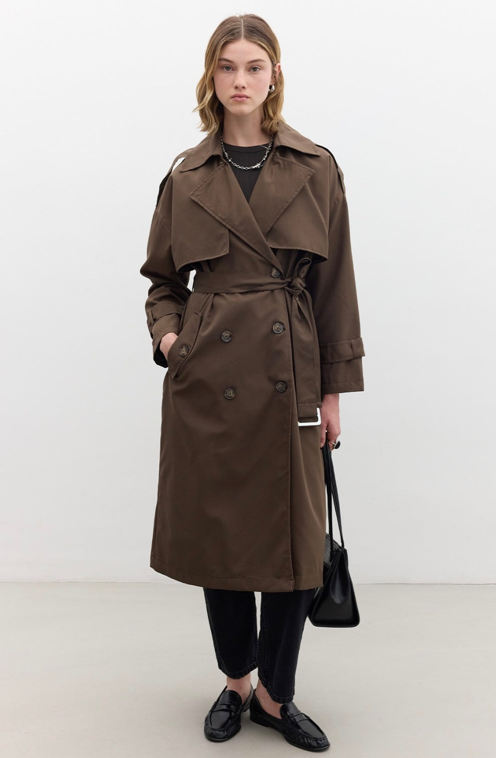 MANUKA - Trenchcoat Braun