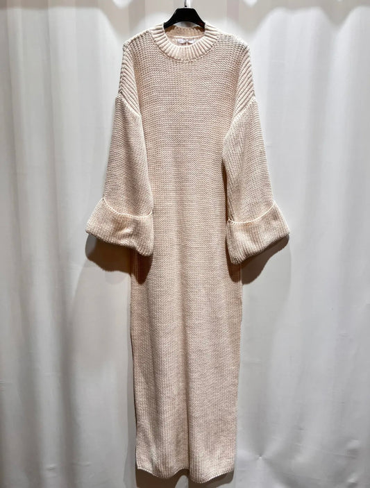 Strickkleid - Beige
