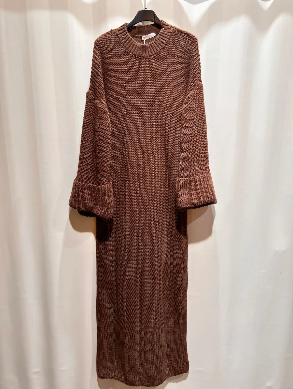 Strickkleid - Kaffee