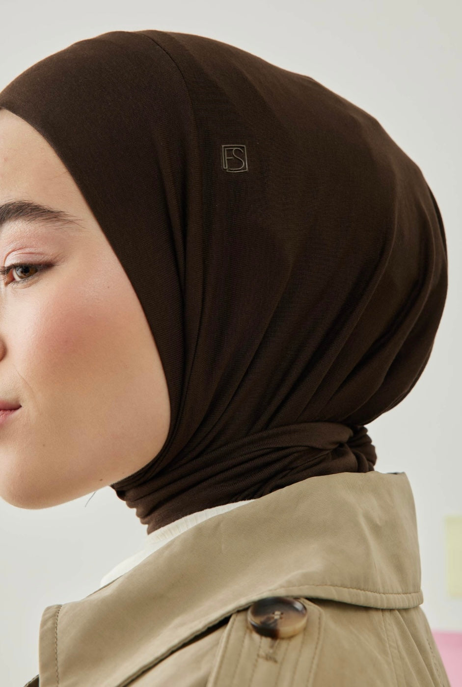FRESH SCARFS - Athletic Hijab Koyu Kahve