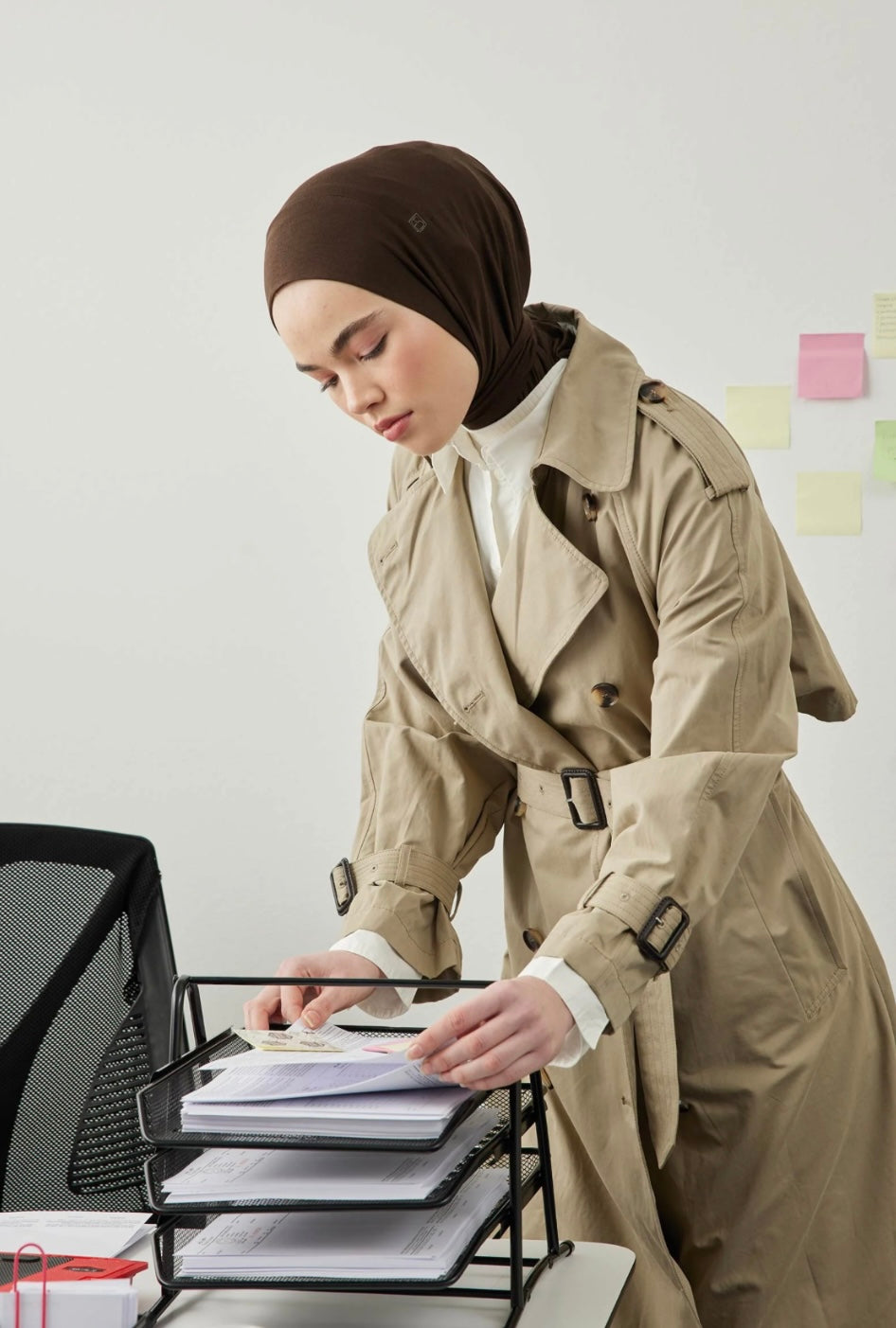 FRESH SCARFS - Athletic Hijab Koyu Kahve