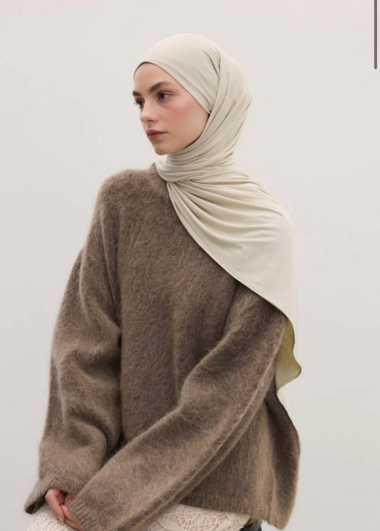 FRESH SCARFS - Bamboo Jersey Ucuk Yesil