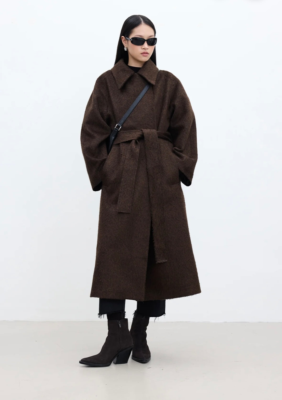 MANUKA - Premium Mantel Dunkelbraun