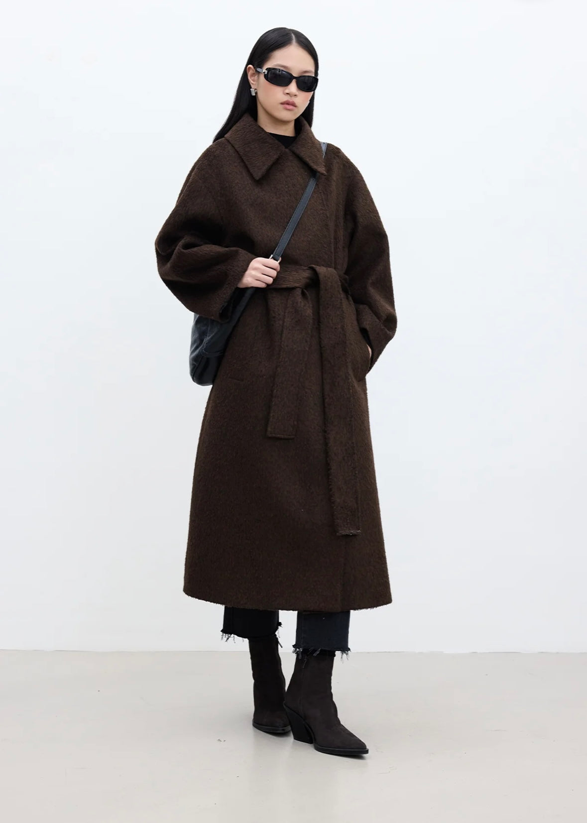 MANUKA - Premium Mantel Dunkelbraun