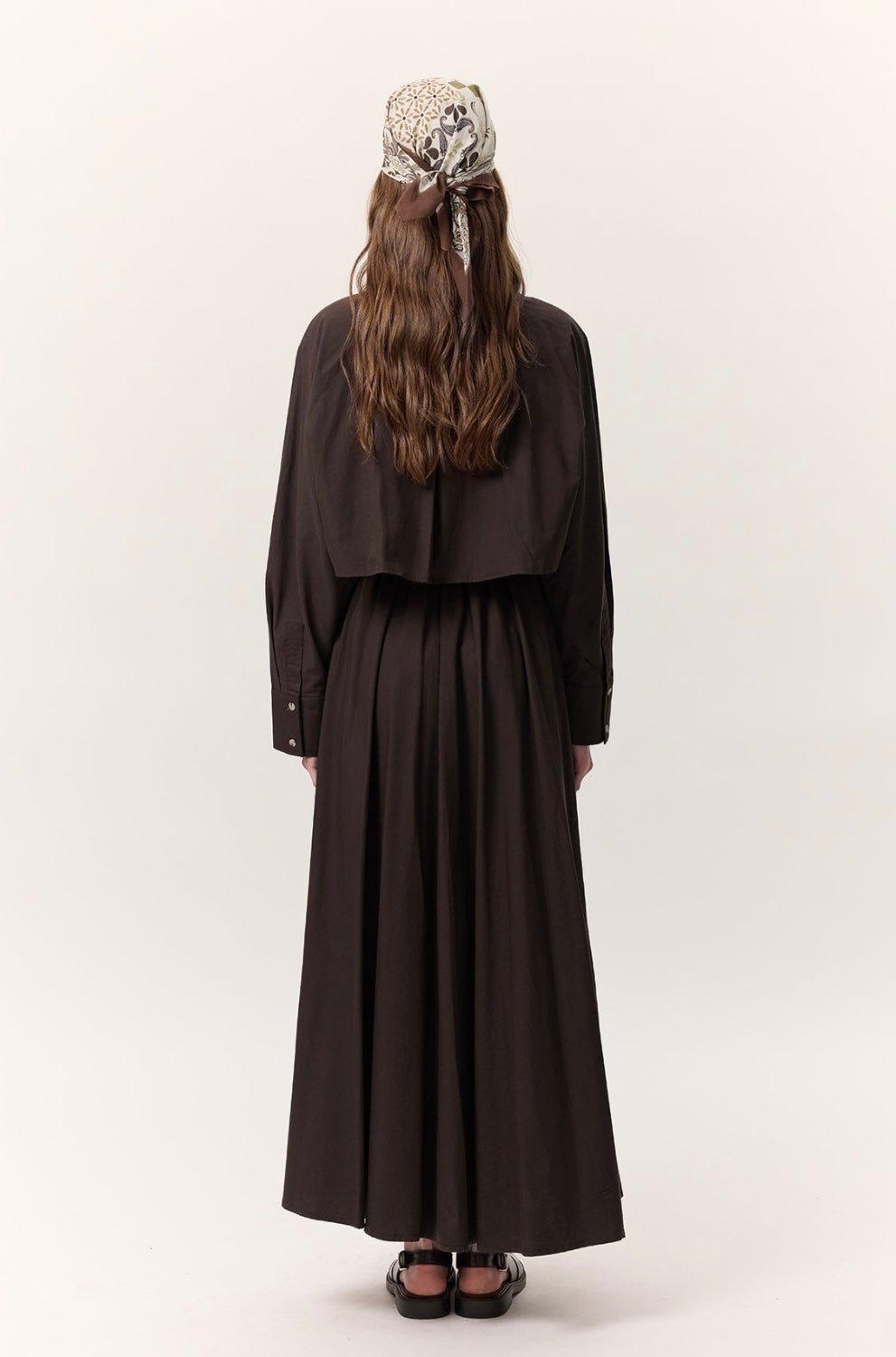 MANUKA - Trench-Stil Hemdkleid