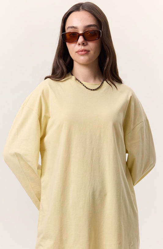 MANUKA - Oversize Shirt Gelb