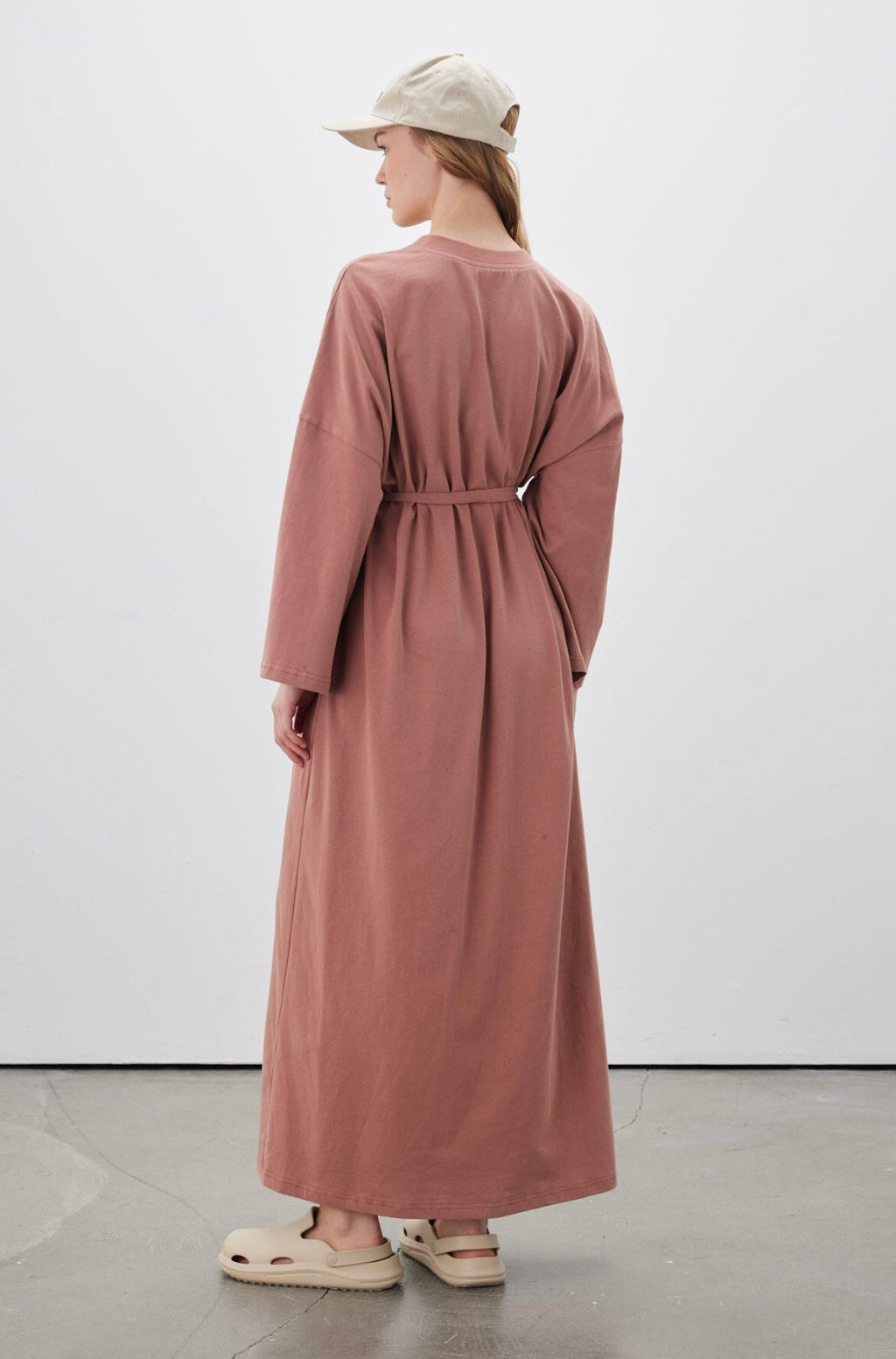 MANUKA - Oversize Kleid Altrosa