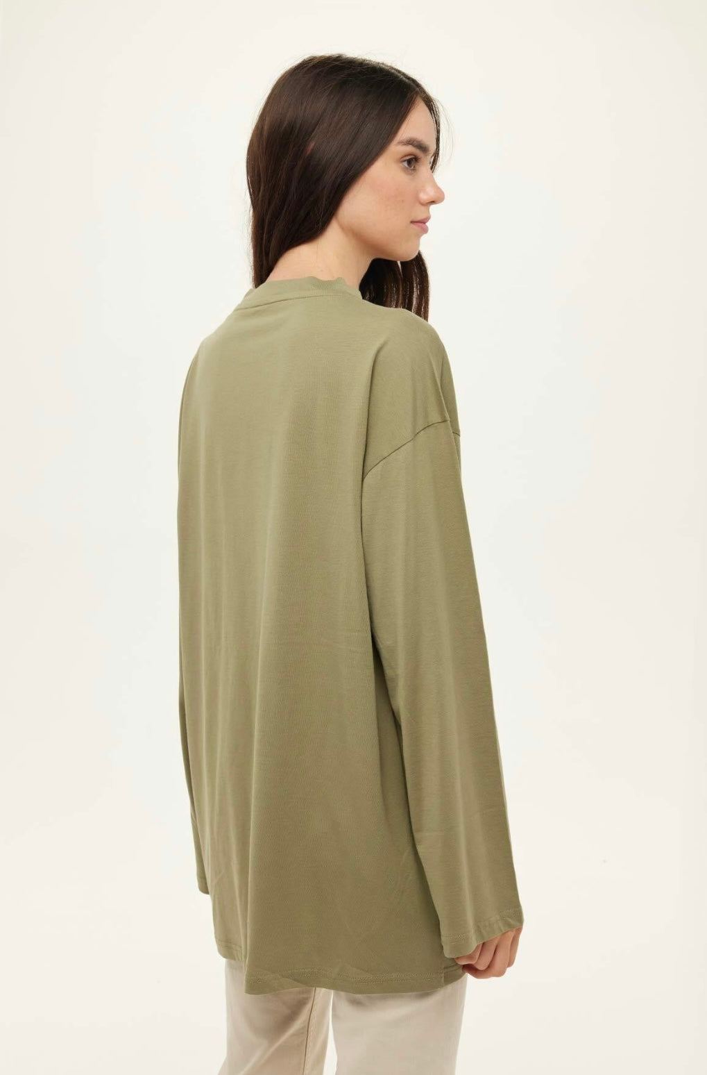 MANUKA - Oversize Shirt Khaki