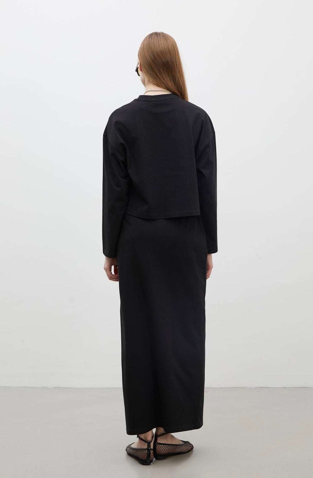 MANUKA - Bleistiftrock Schwarz