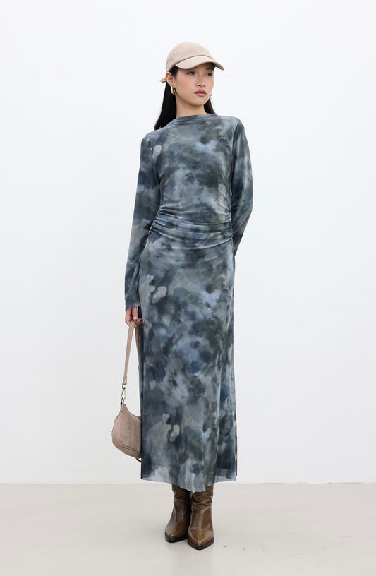 MANUKA - Batik Tüllkleid