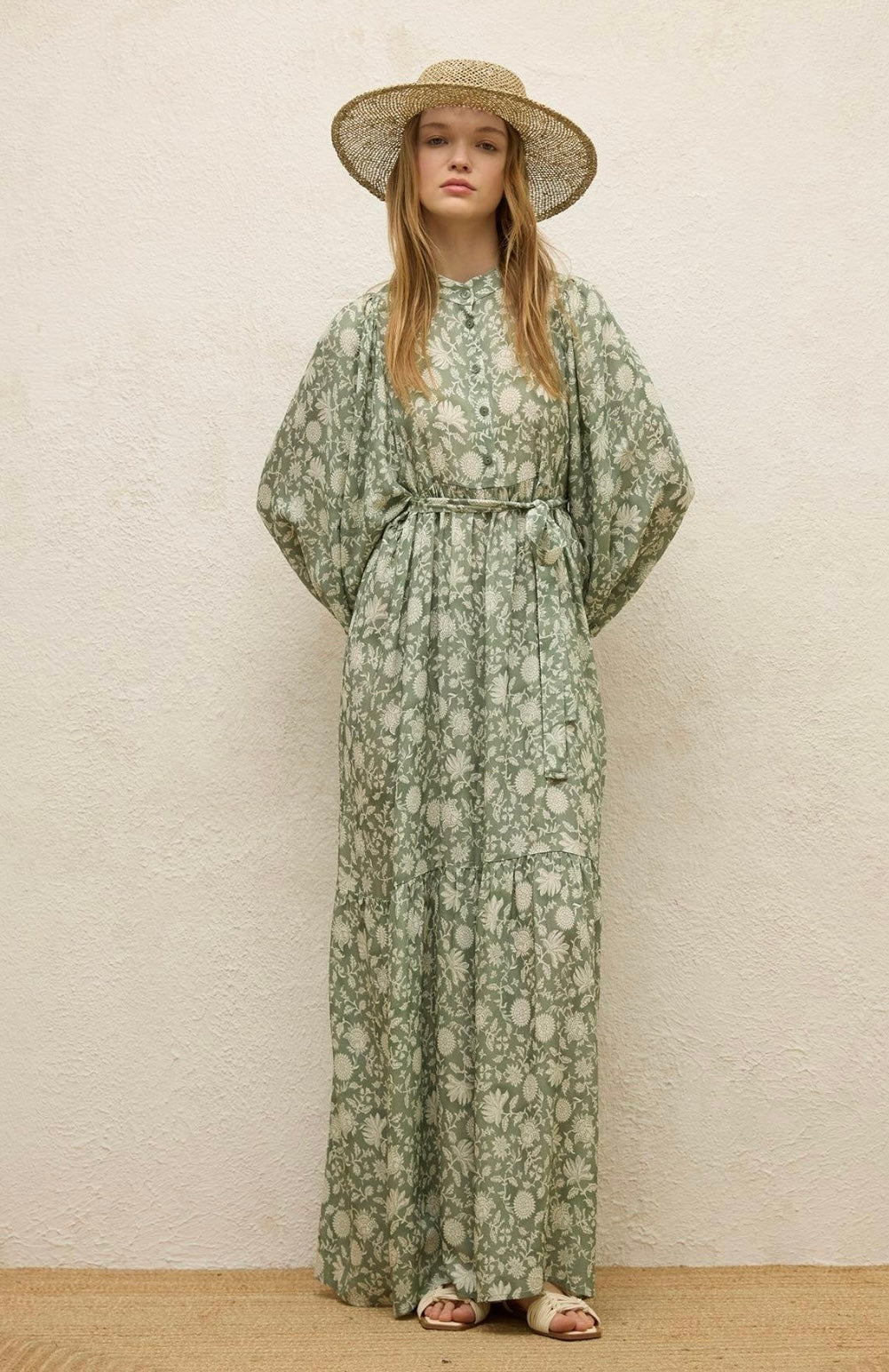MANUKA - Ballonärmel Kleid