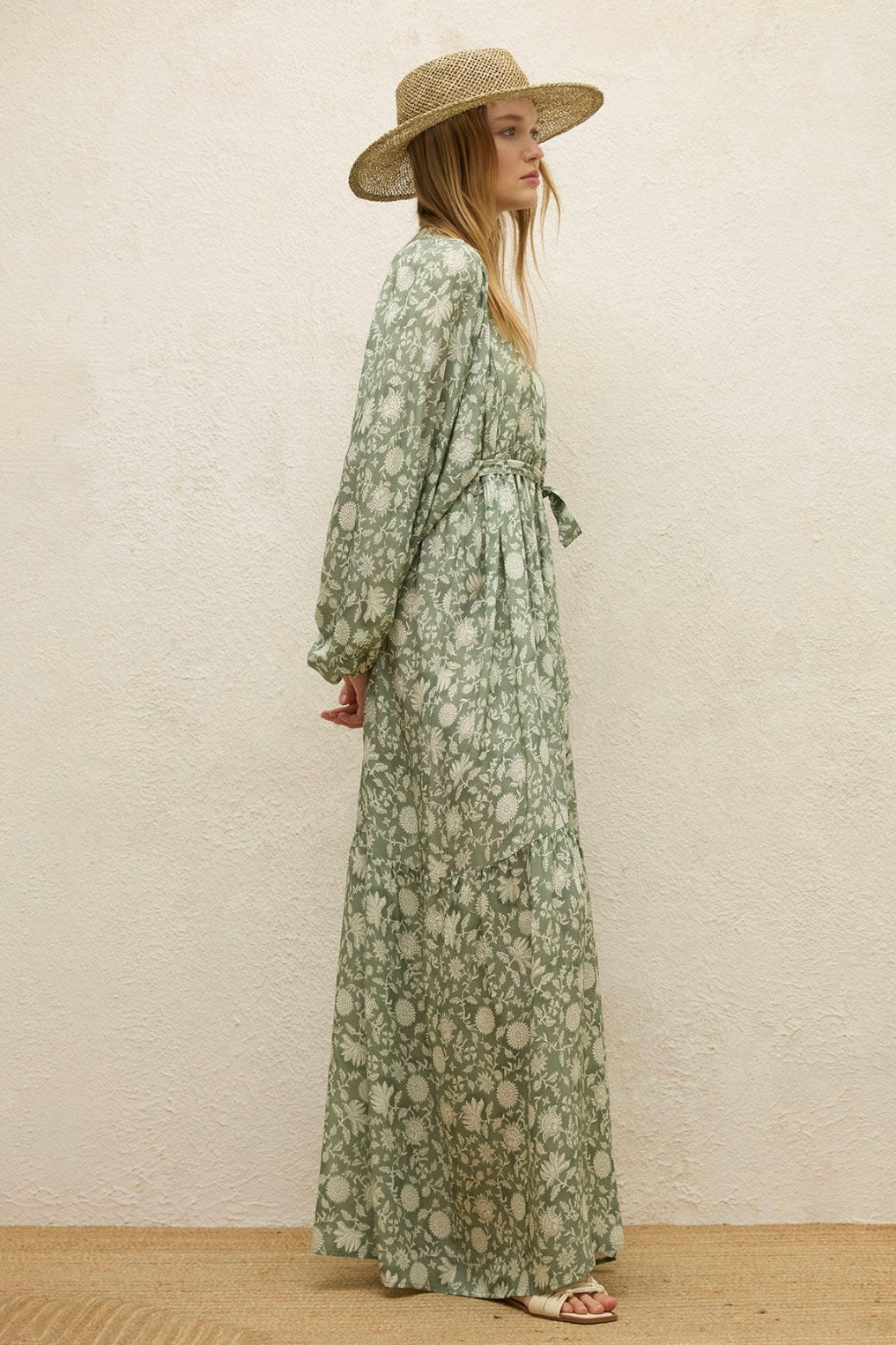 MANUKA - Ballonärmel Kleid