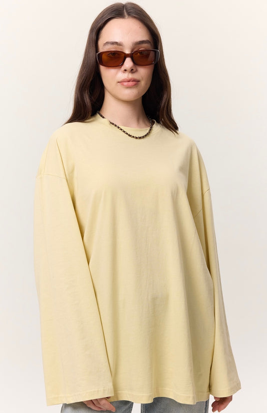 MANUKA - Oversize Shirt Gelb