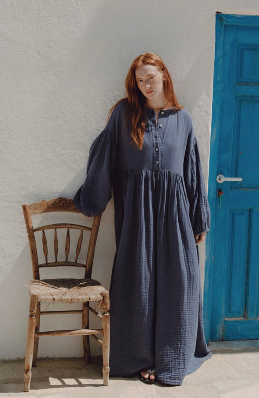 MANUKA - Musselin Kleid