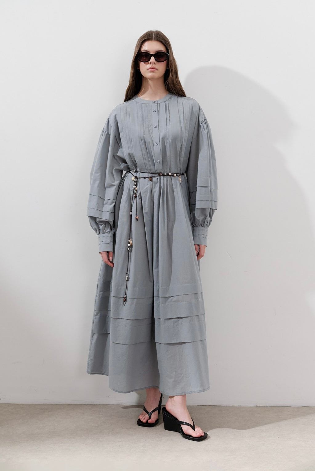 MANUKA - Kleid mit Faltendetail
