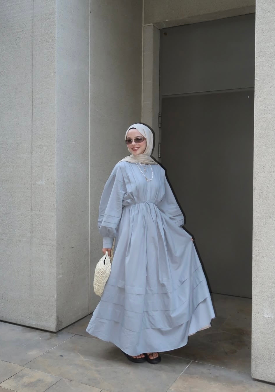 MANUKA - Kleid mit Faltendetail