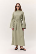 MANUKA - Oversize Kleid Grün