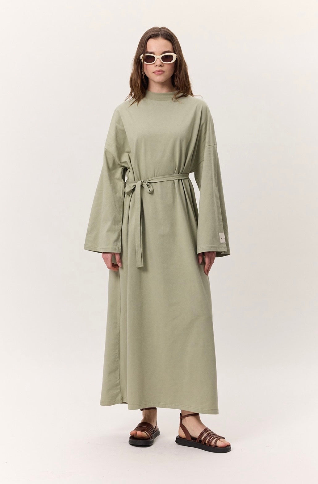 MANUKA - Oversize Kleid Grün