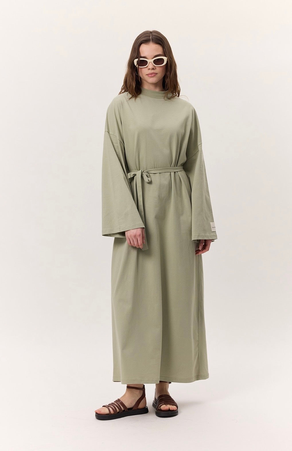 MANUKA - Oversize Kleid Grün