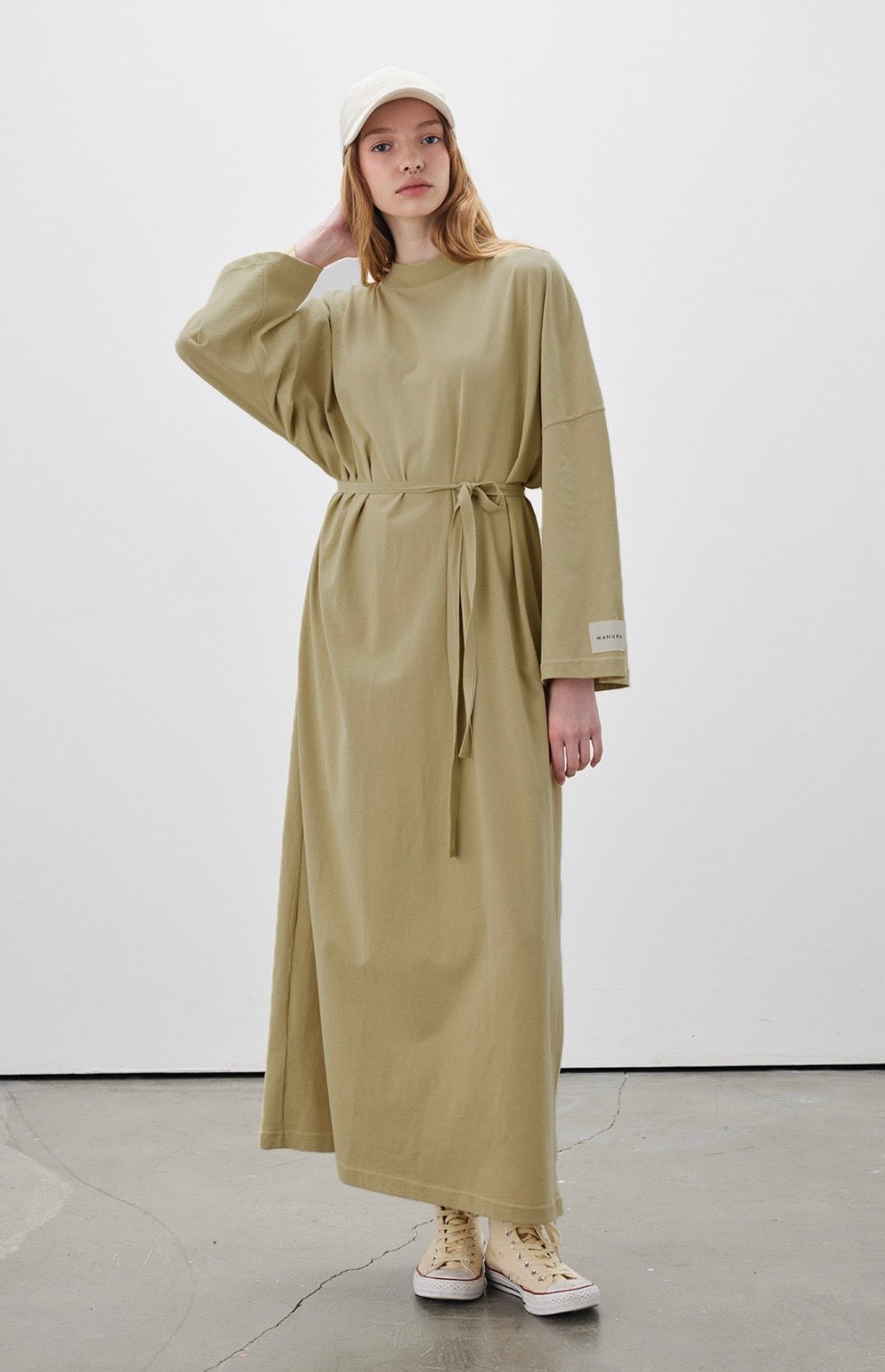 MANUKA - Oversize Kleid Gelb