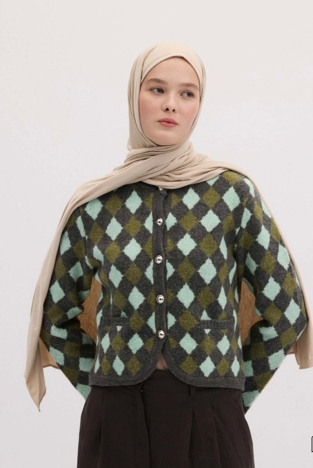 FRESH SCARFS - Bamboo Jersey Nude