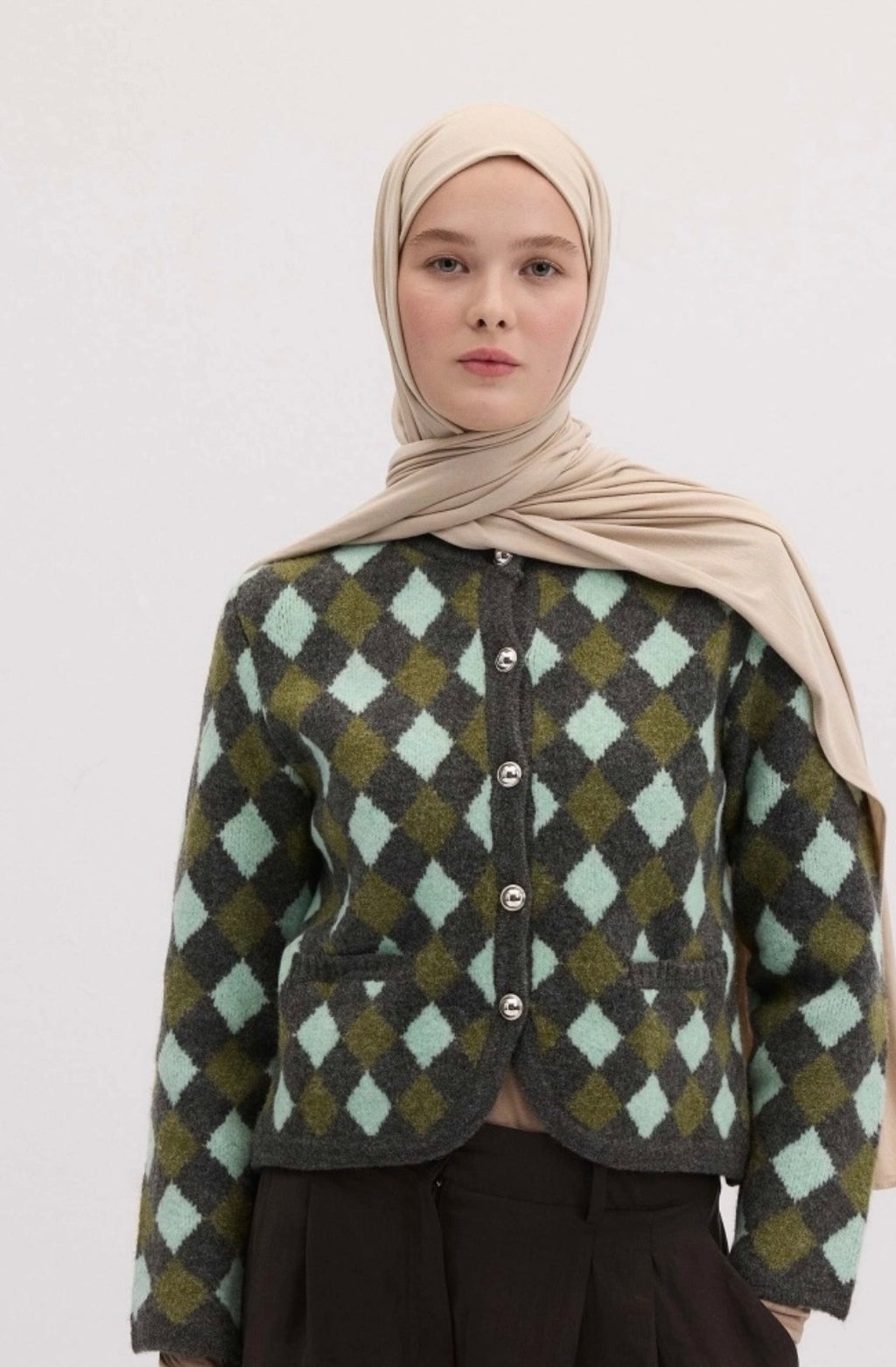FRESH SCARFS - Bamboo Jersey Nude