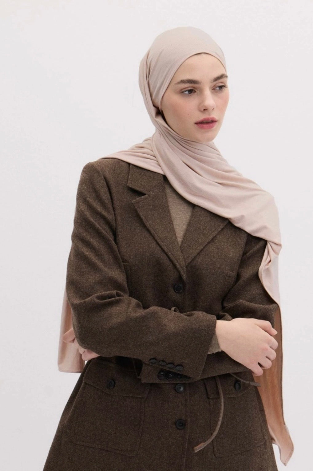 FRESH SCARFS - Bamboo Jersey Rosa