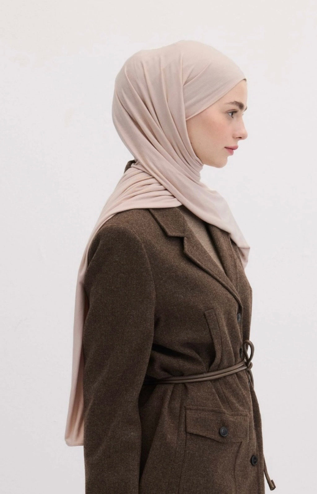 FRESH SCARFS - Bamboo Jersey Rosa