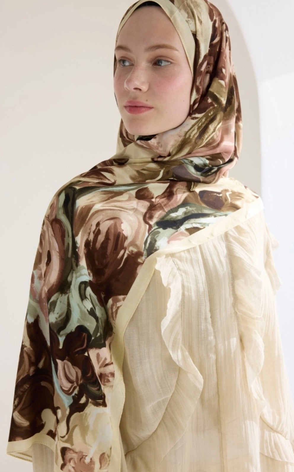 FRESH SCARFS - Rosie Floss Viskose Hijab