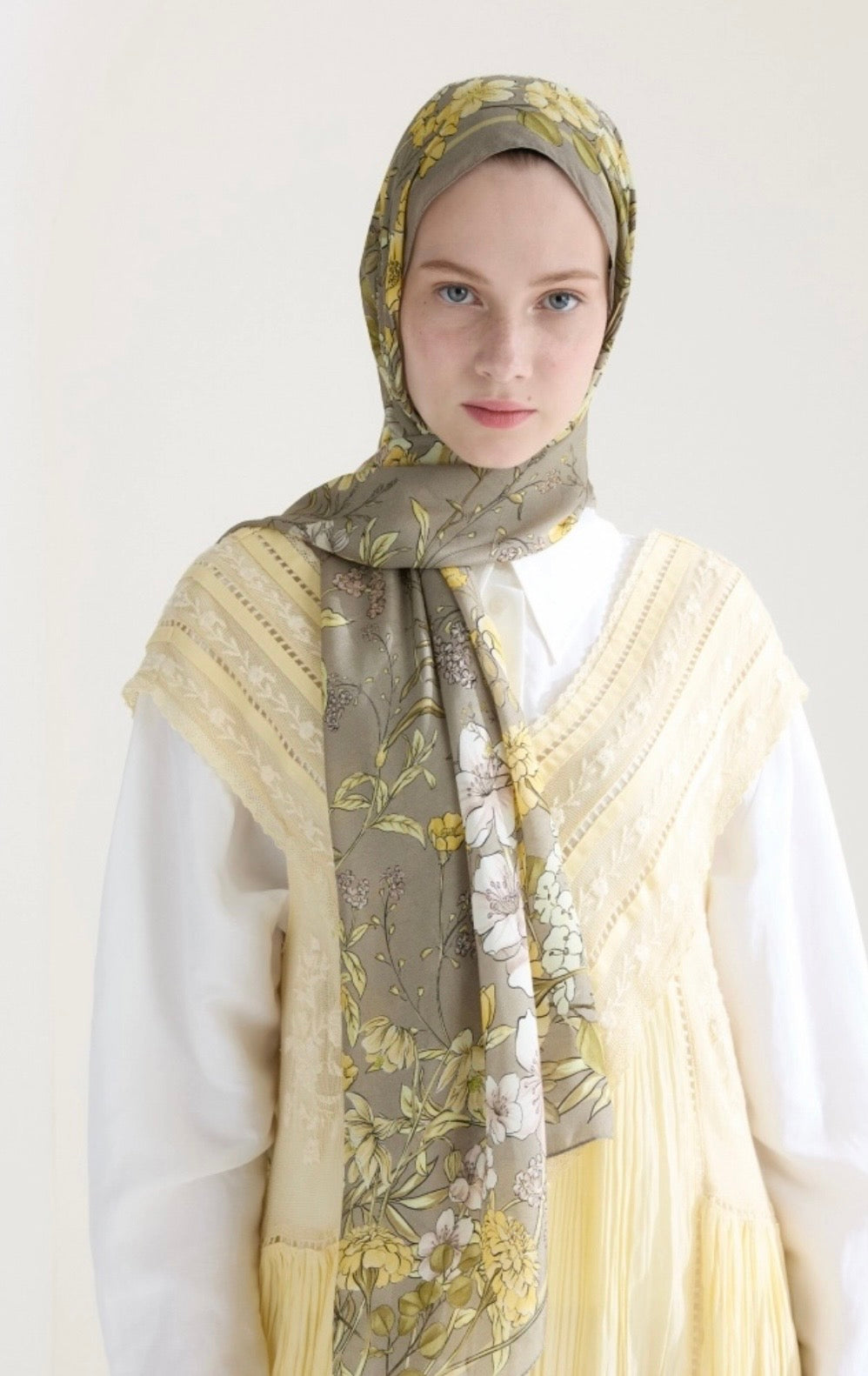FRESH SCARFS - Valentina Floss Viskose Hijab