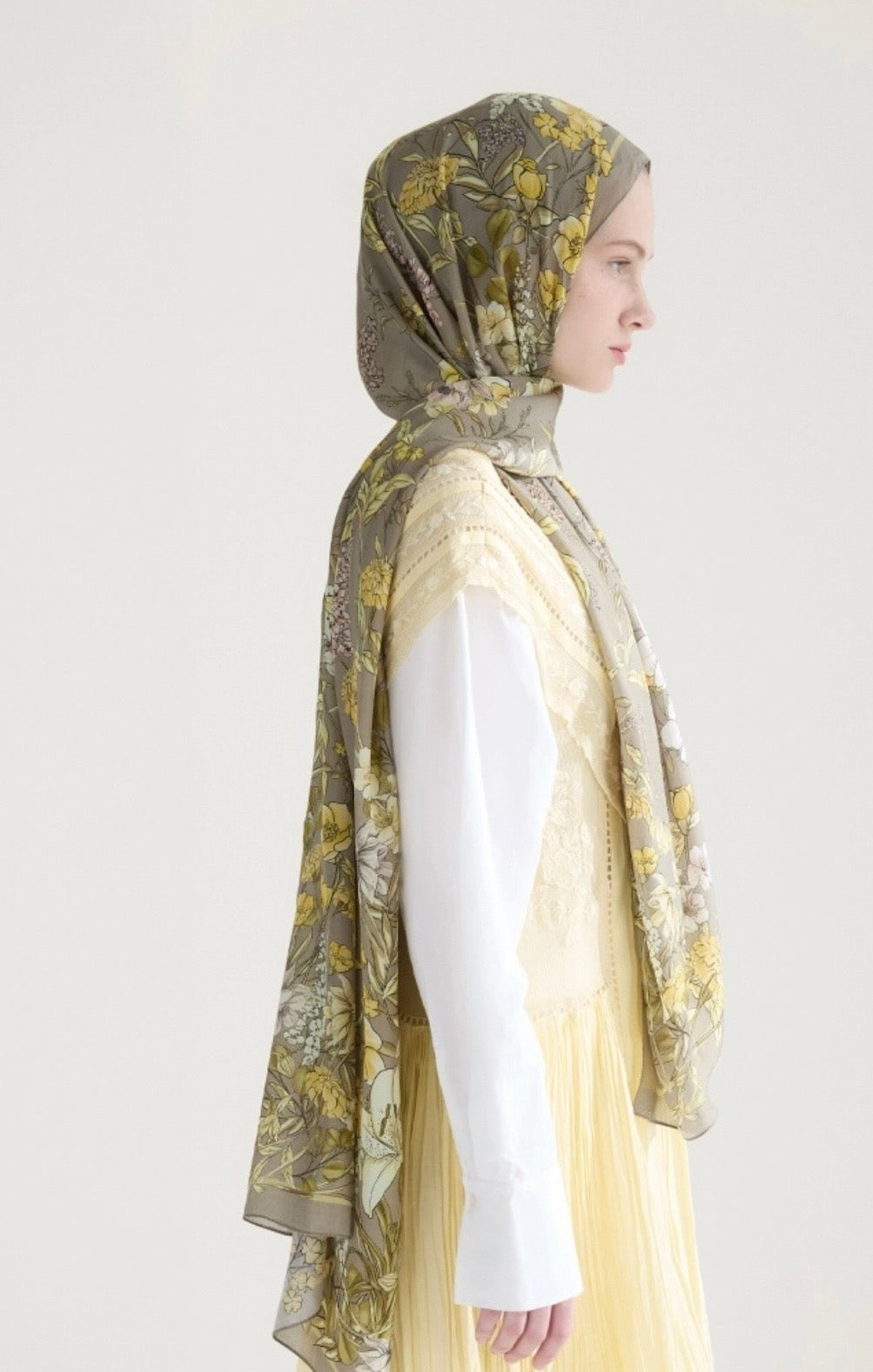 FRESH SCARFS - Valentina Floss Viskose Hijab